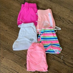 Bundle of 5 shorts for girls